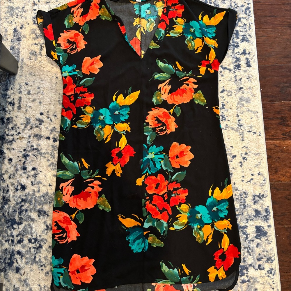 a new day Floral V-Neck Dress